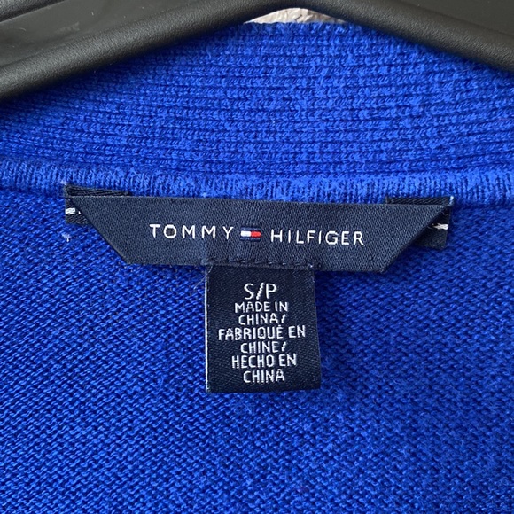 Tommy Hilfiger Blue Long Cardigan - Picture 3 of 6